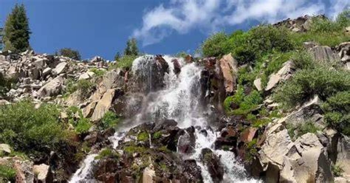 Galena / Mt. Rose Waterfalls Flowing Fast in the Sierra Nevada Mountains | Adventures with Jeff