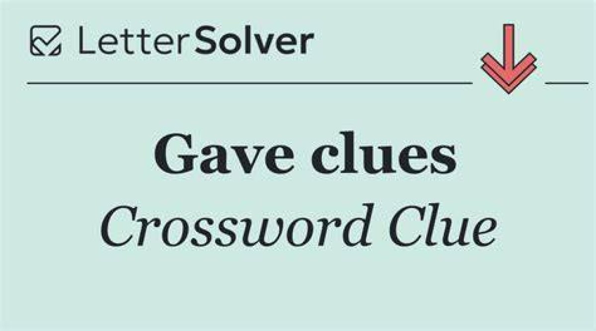 Gave Design Details Crossword Clue Thomas Joseph