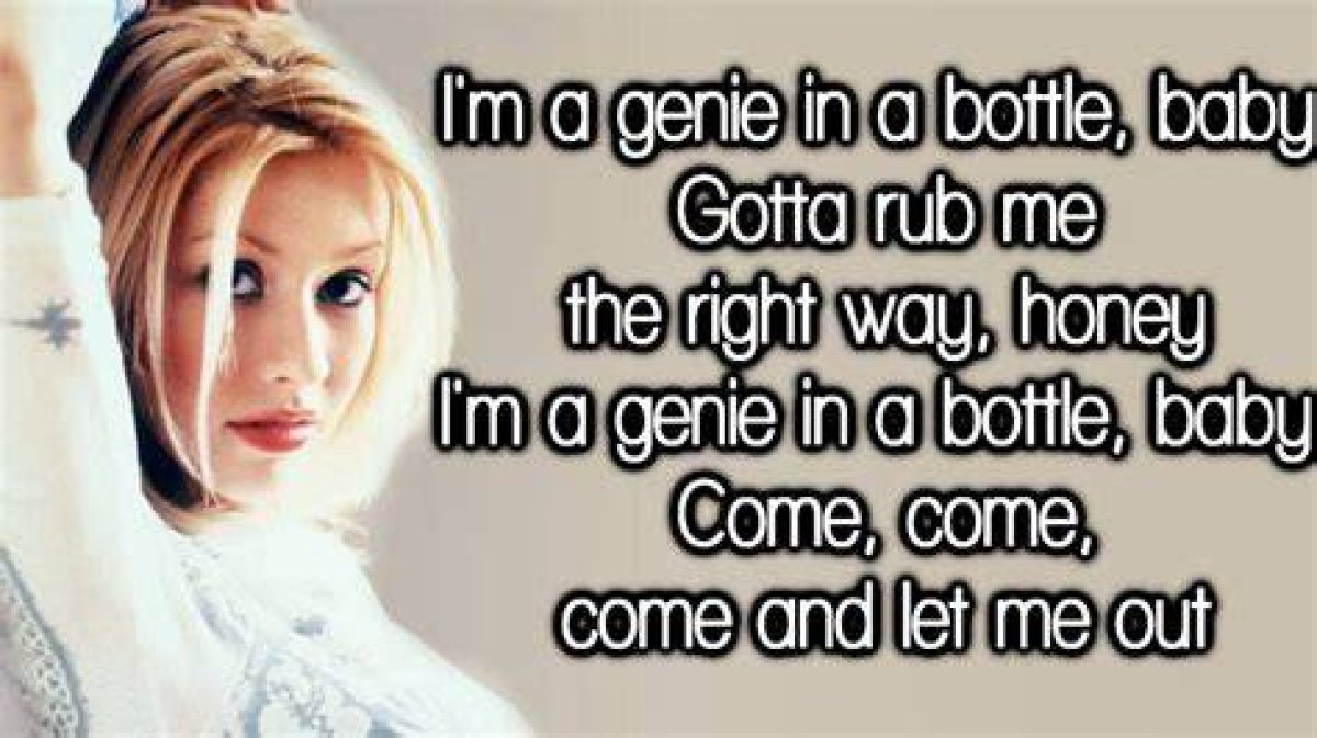 “Genie in a Bottle” by Christina Aguilera