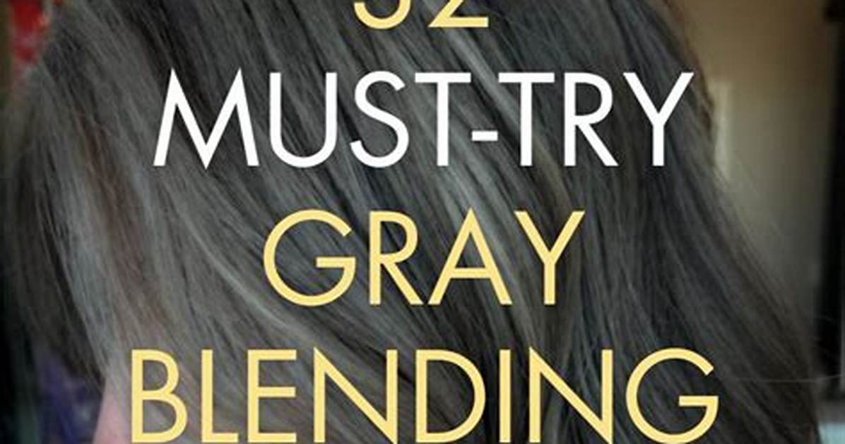 Genius Grey Hair Blending Tricks - Found