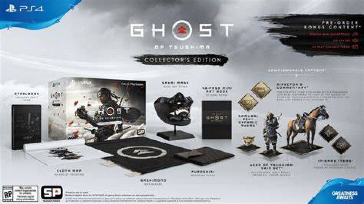 Ghost of Tsushima Collector's Edition and Pre-Order Bonuses Revealed