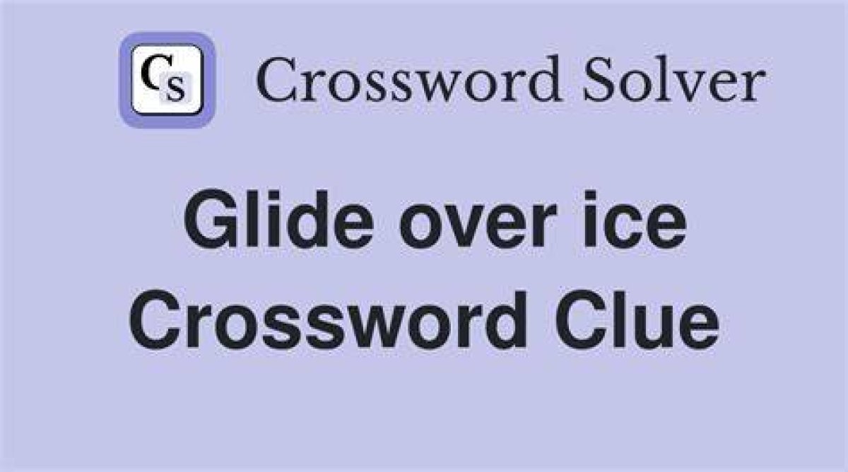 Glide over Snow Crossword Clue 3 Letters Answer