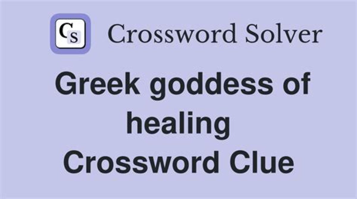 Goddess of Healing and Magic Crossword Clue Answer with 4 Letters