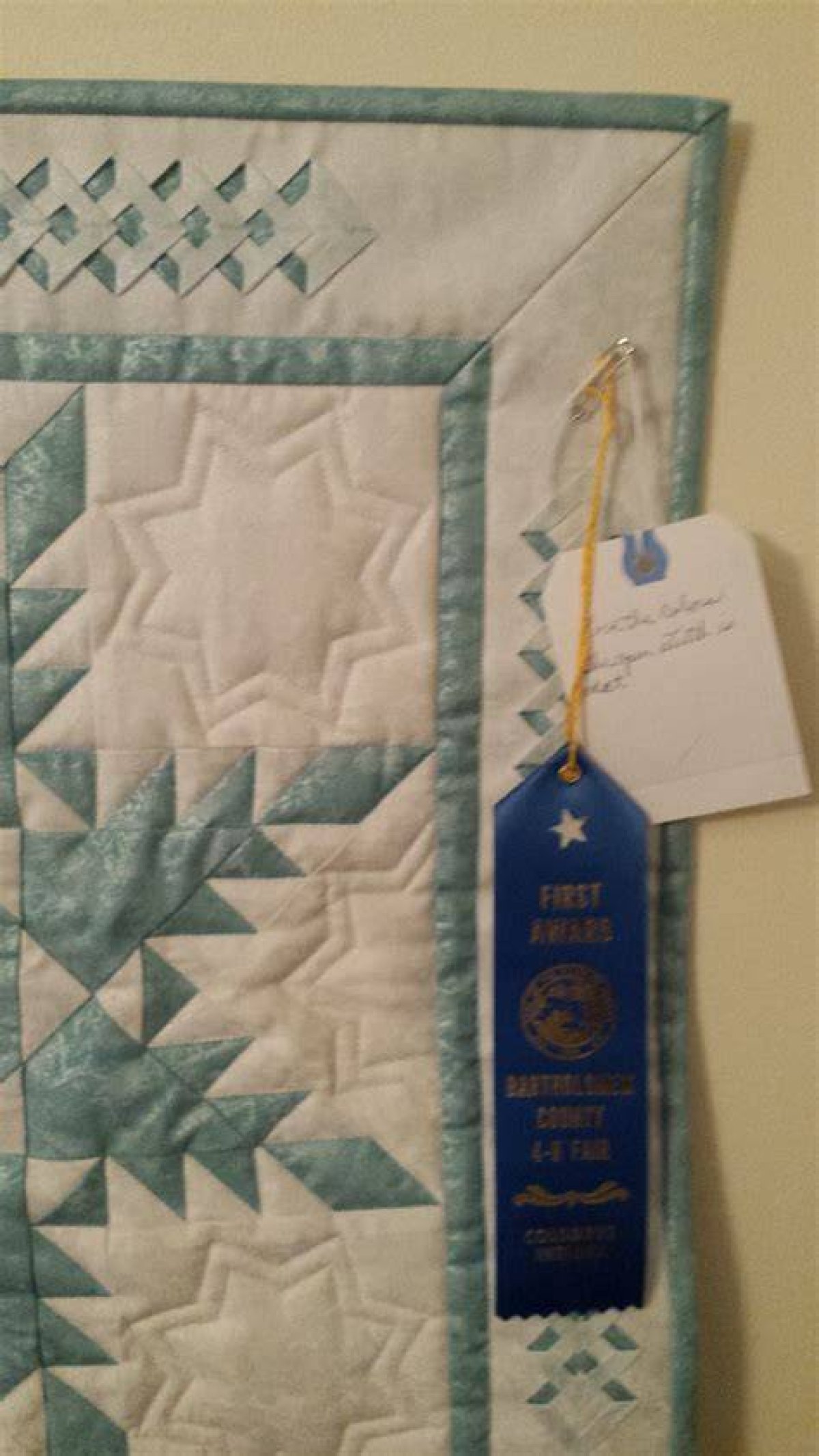 Got the Blue Ribbon