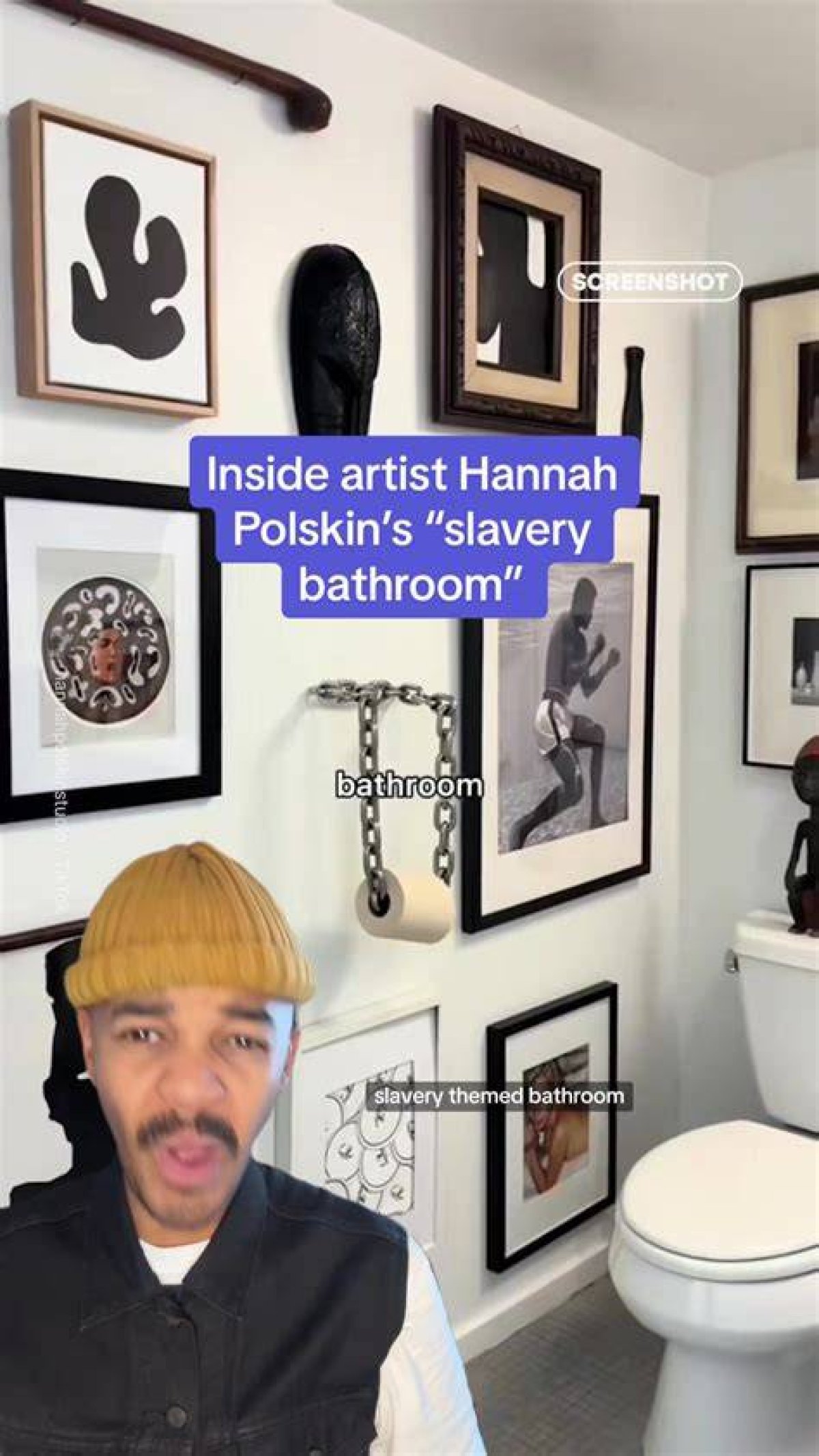 Hannah Polskin Dragged for Her Insensitive Bathroom Decor