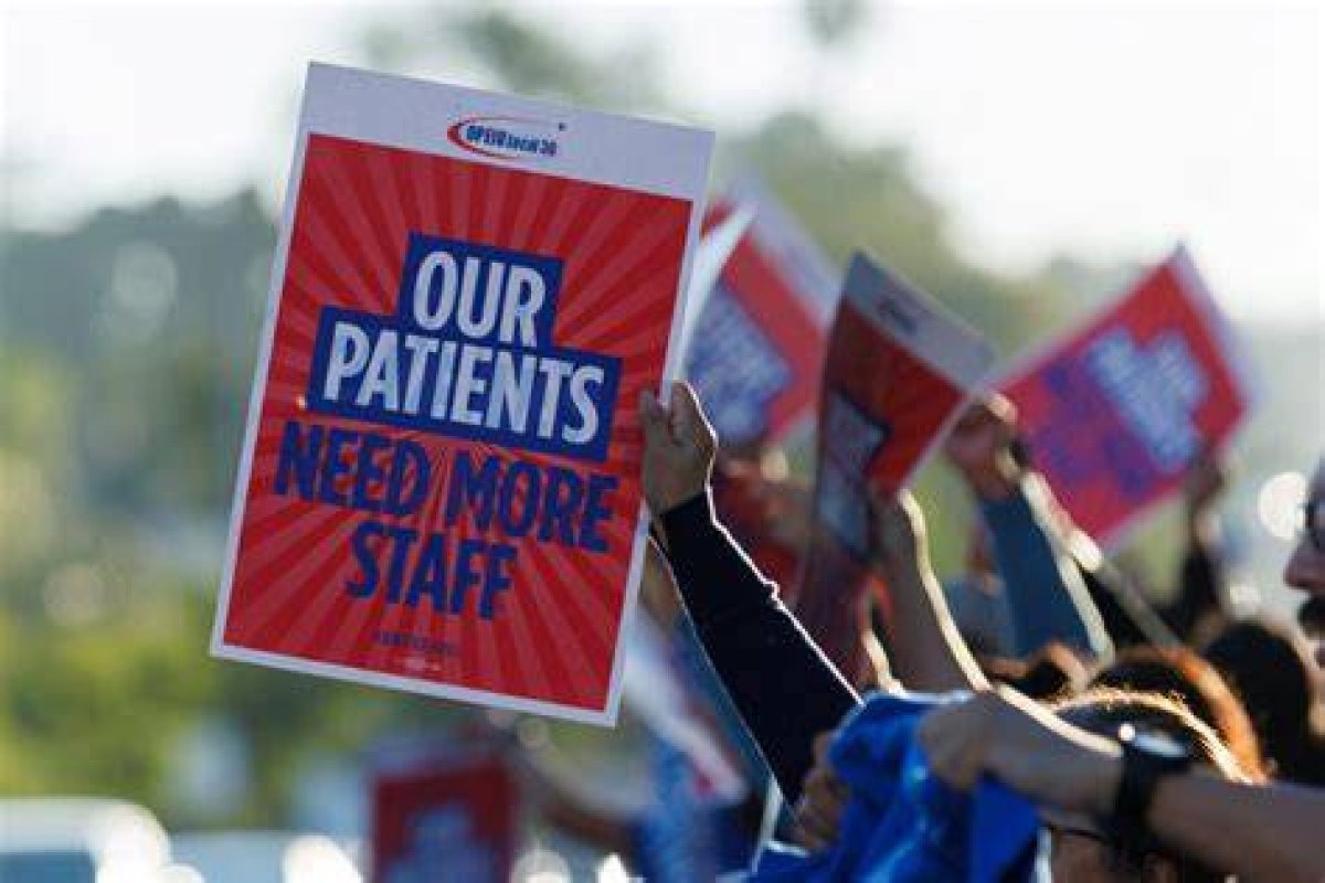 Health Care Workers Kick off 3-Day Strike in Multiple States