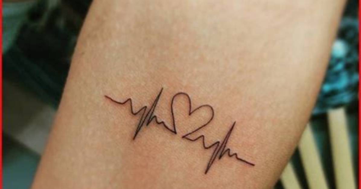 Heartbeat Tattoos: the Meaning, Design Ideas, and Care Tips