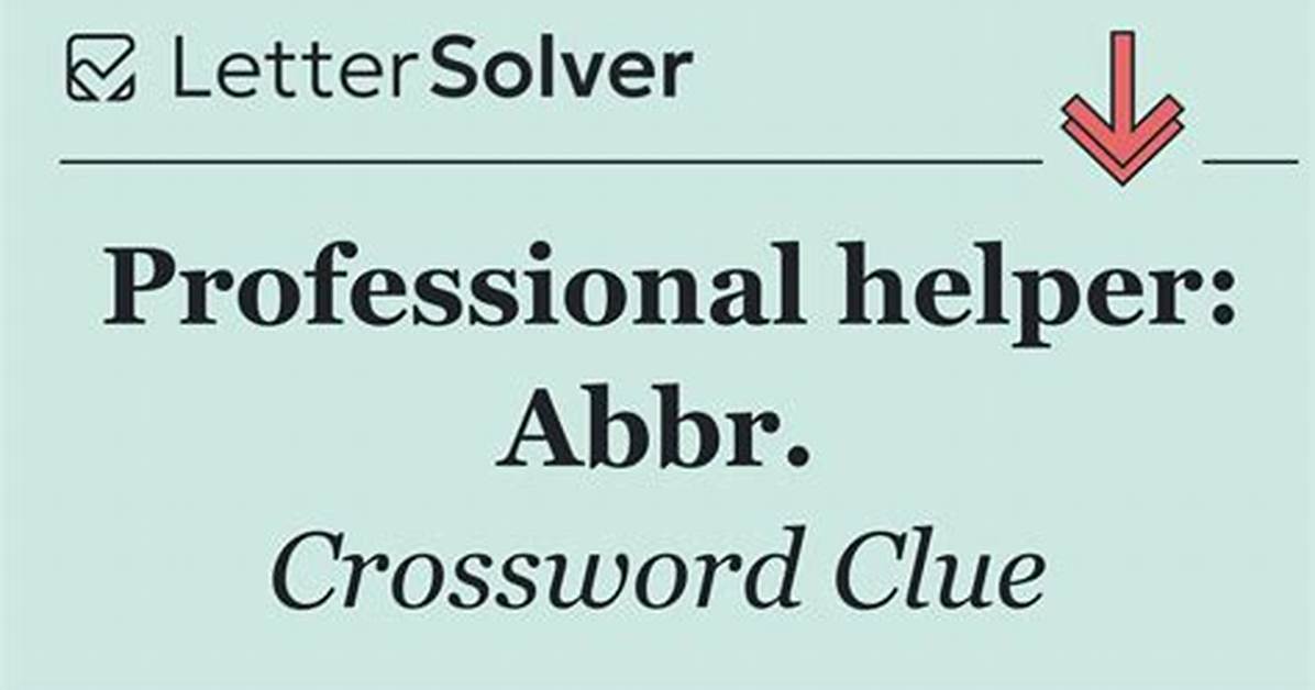 Helper: Abbr.