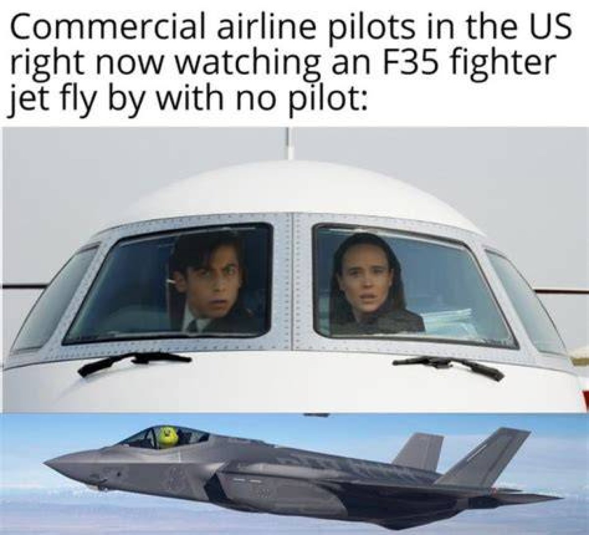 Hilarious F-35 Memes Take over as Debris of the Missing Jet Is Found