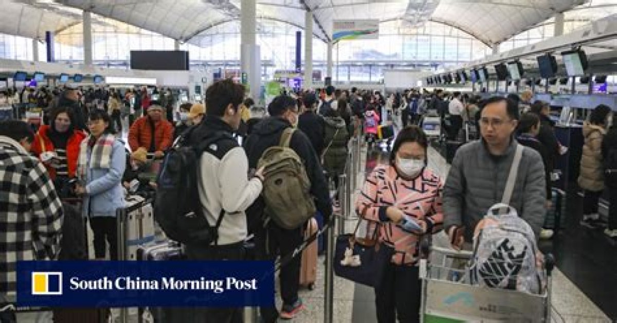 Hong Kong Holiday Exodus as 1 Million People Leave City in 2 Days for First Post-Pandemic Christmas