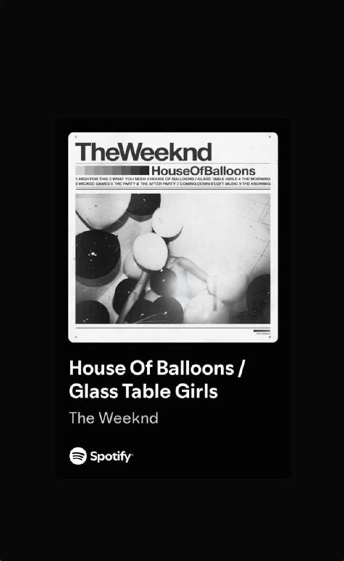 House of Balloons / Glass Table Girls – Unveiling the Layers of Hedonism and Melancholy