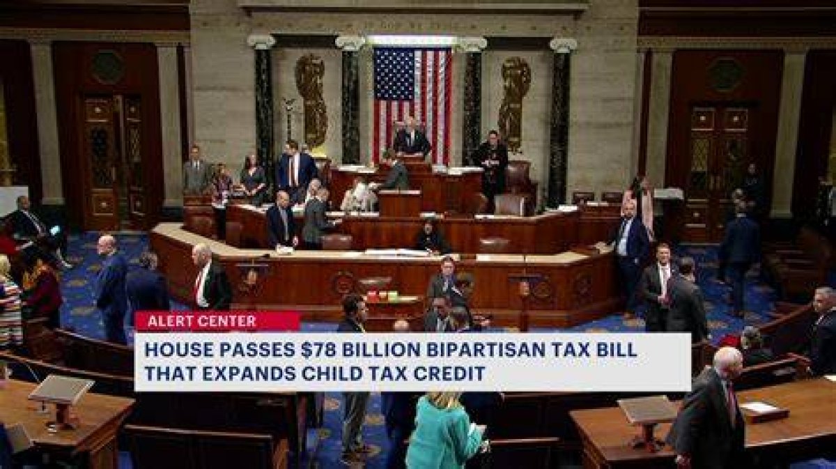 House Passes Bipartisan Bill to Enhance Child Tax Credit, Revive Key Tax Breaks for Businesses