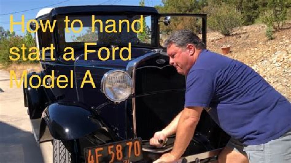 How Did You Start a Model T?