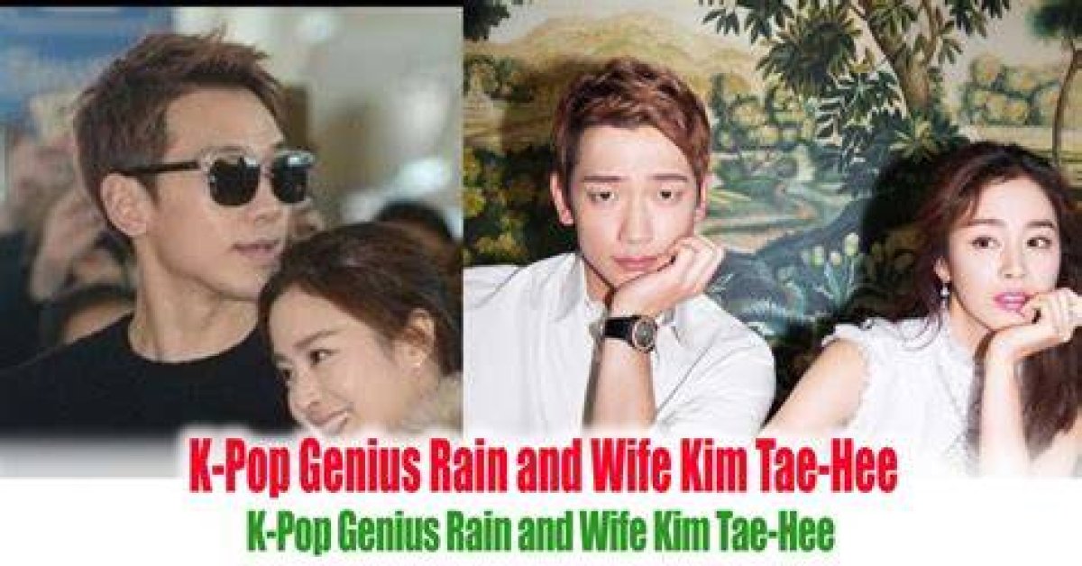 How K-Pop Genius Rain and Wife Kim Tae-Hee Became Korea’s Richest Celebrity Couple – Gucci Deals, K-Drama Smashes and Reams of Real Estate