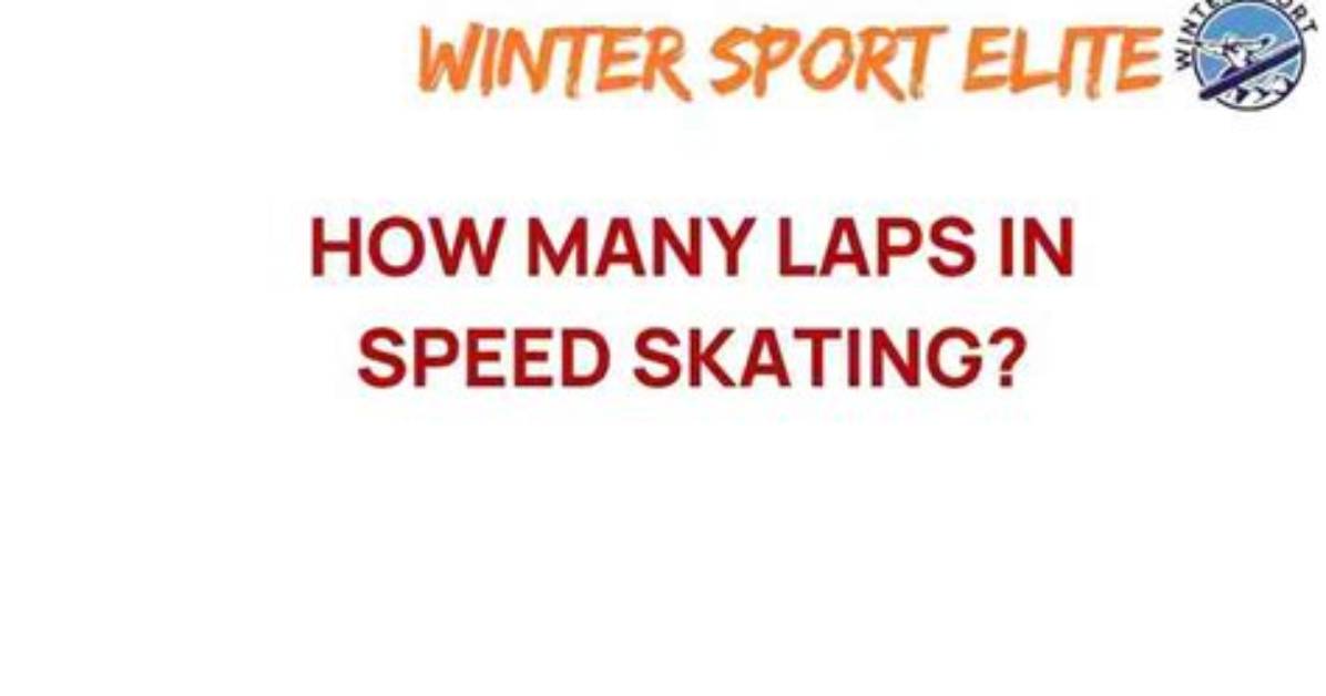 How Many Laps Is 5000M Speed Skating?