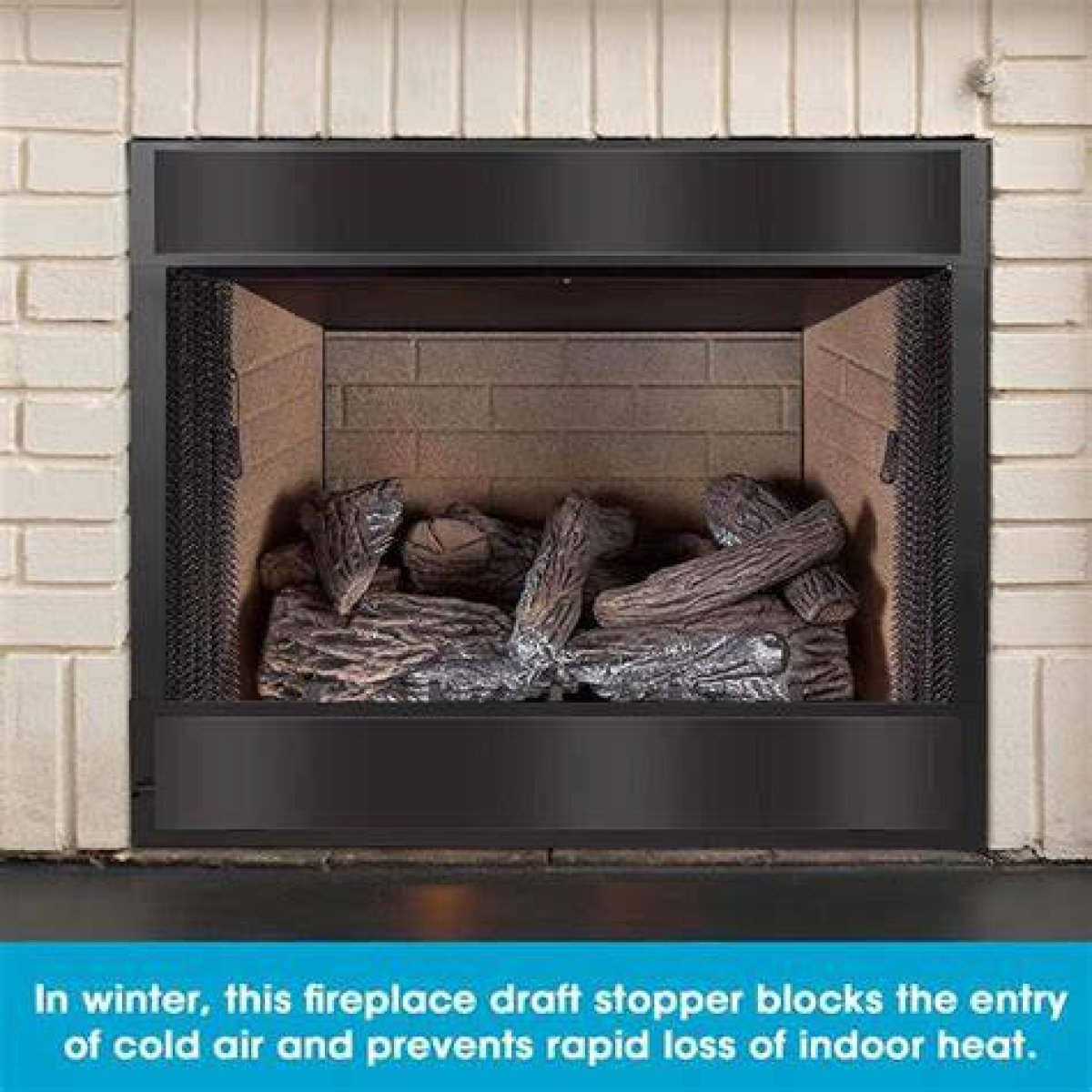 How to Block Cold Air from Gas Fireplace