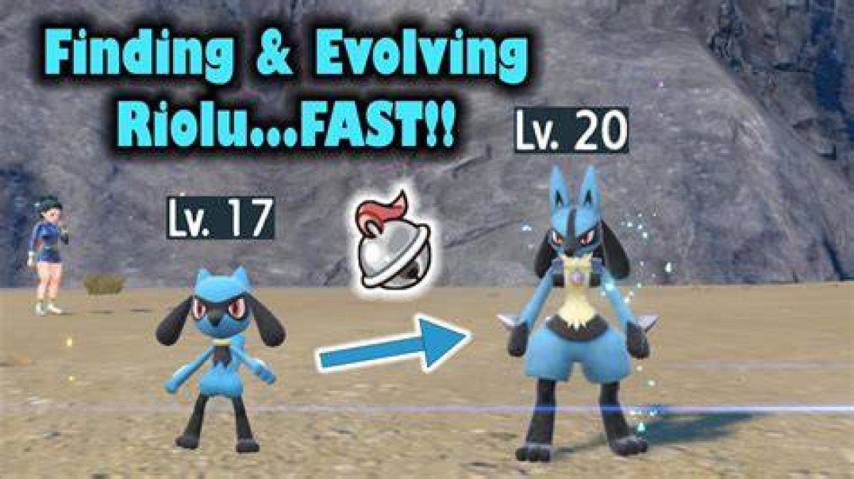 How to Evolve Riolu into Lucario in Pokemon Legends Arceus