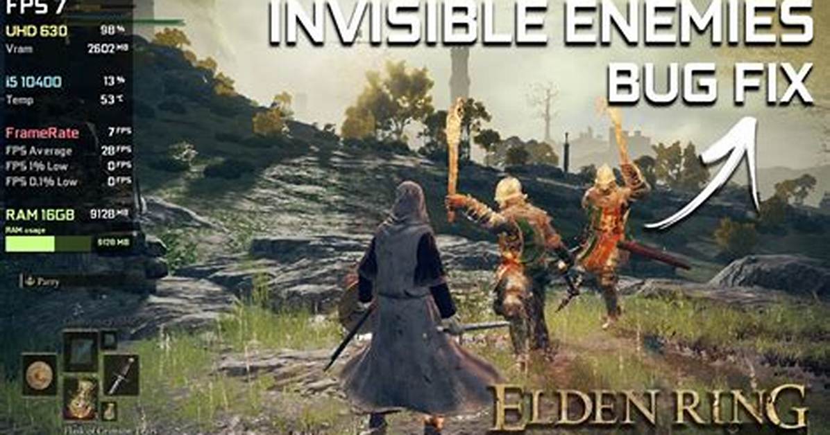 How to Fix Elden Ring Invisible Enemies Bug