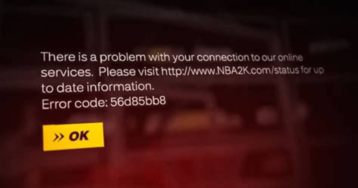 How to Fix Nba 2K Error Code 4B538E50 or Efeab30C?