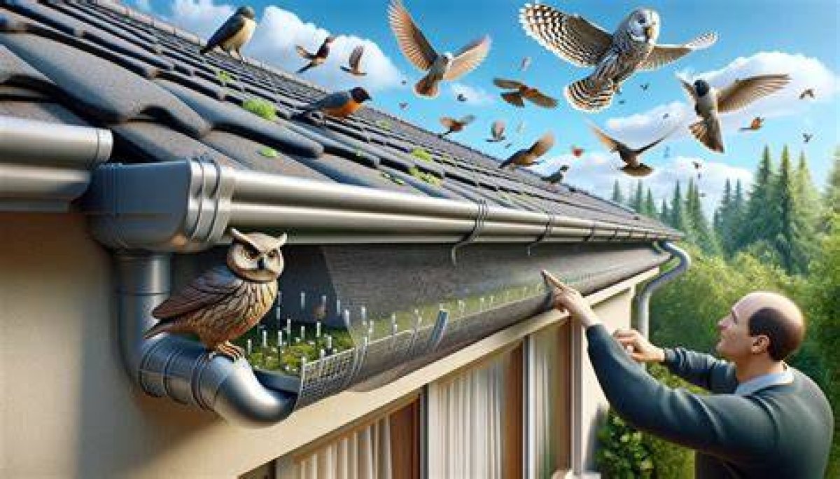 How to Get Birds out of Gutters?