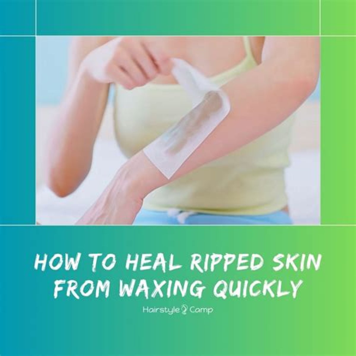 How to Heal Ripped Skin from Waxing?