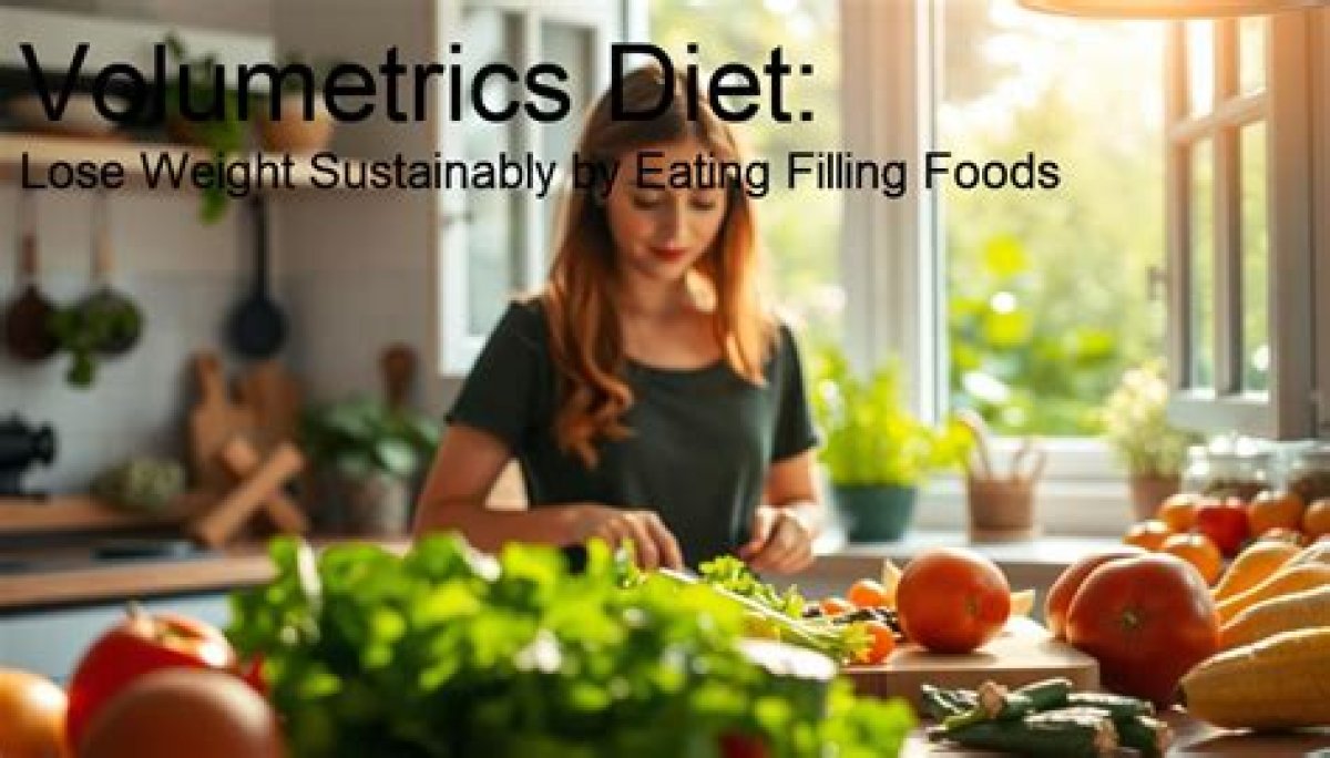 How to Lose Weight with the Volumetrics Diet Plan