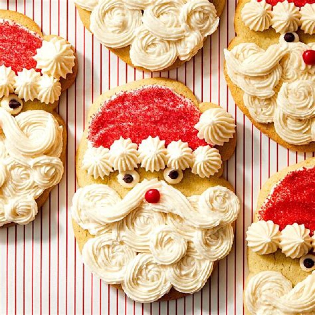 How to Make Santa Claus Cookies