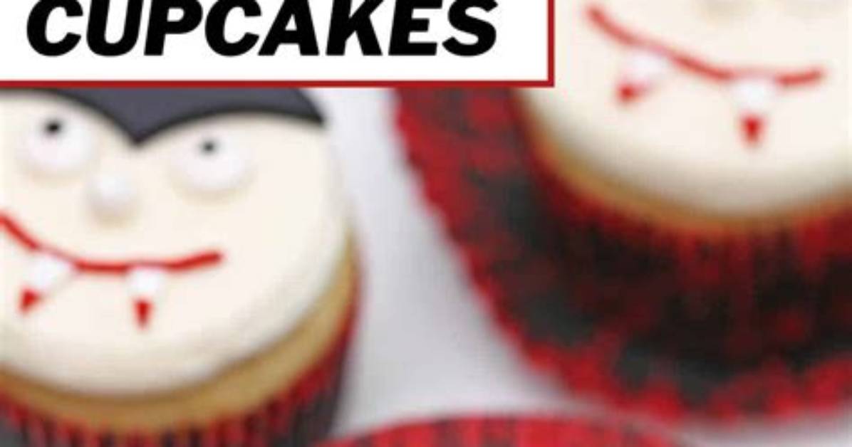 How to Make Vampire Cupcakes