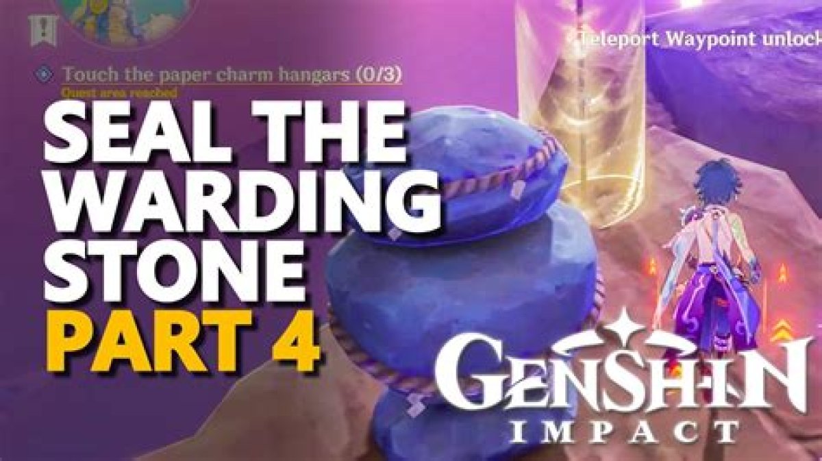 How to Seal the Warding Stone in Genshin Impact with Rotation Guide