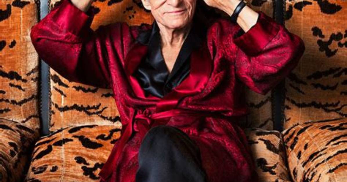 Hugh Hefner: the Iconic Image in a Dressing Gown