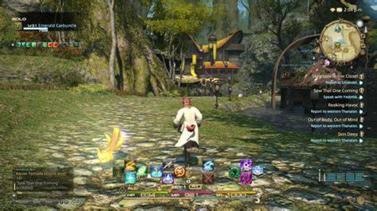 In Final Fantasy Xiv You Can't Sleep Outside Because Square Enix Doesn't Want You to Be Naughty