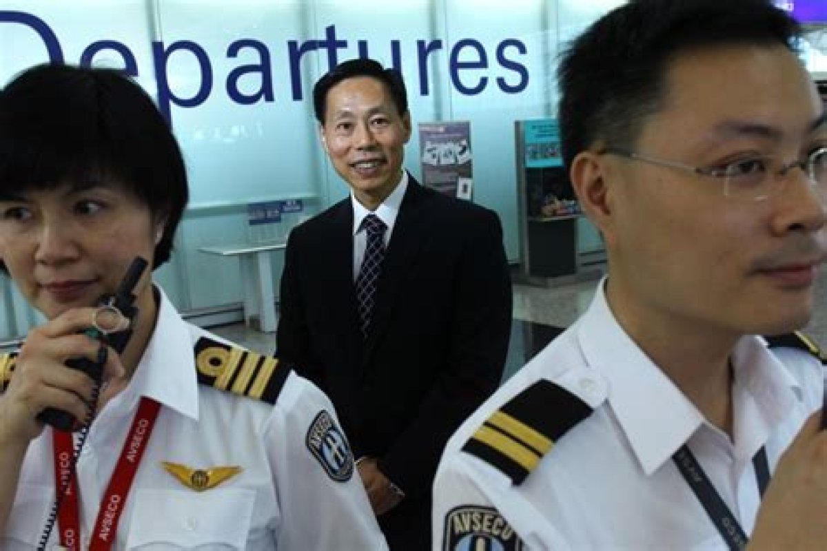 In First Year, Airport Security Chief Raymond Lau Stresses Staff Morale