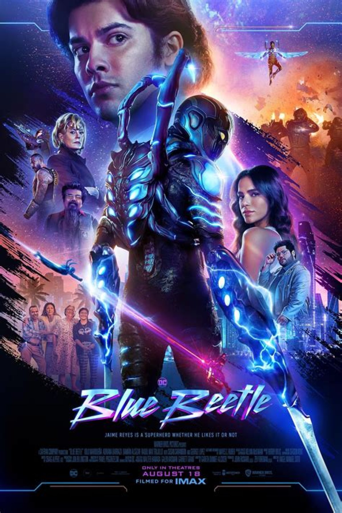 In Review: 'Blue Beetle,' 'Strays'