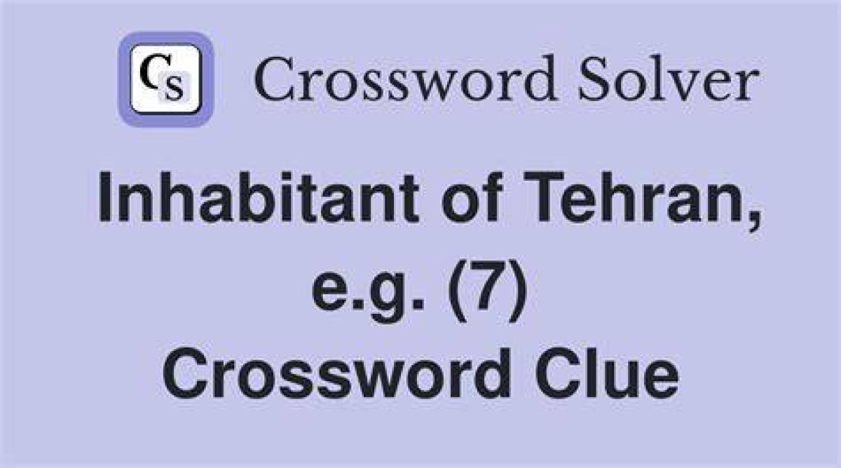 Inhabitant 7 Letters Crossword Clue