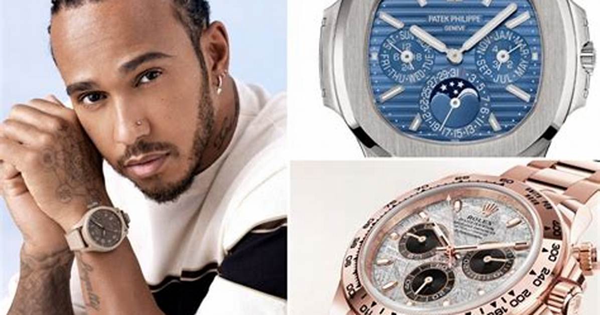 Inside Lewis Hamilton’s Luxury Watch Collection: the F1 Icon Sports Iwc, Including a Custom Black Lives Matter Ceratanium – He Also Loves Rolex and Patek Philippe