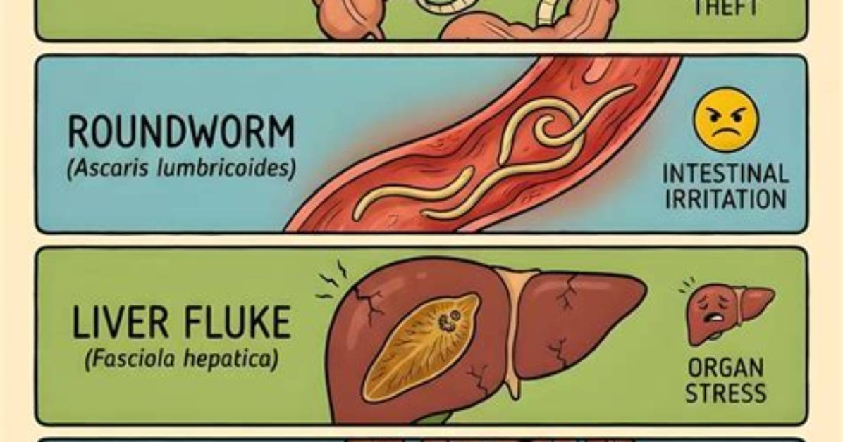 Intestinal Parasites Cause of Stomach Pain and Gastrointestinal Problems