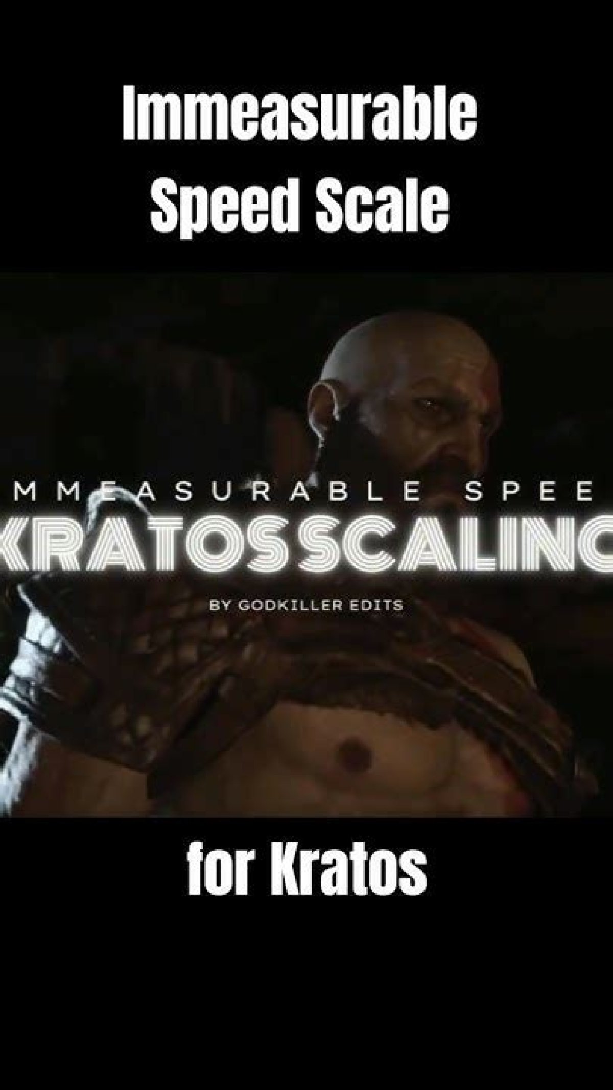 Is Kratos Immeasurable Speed?