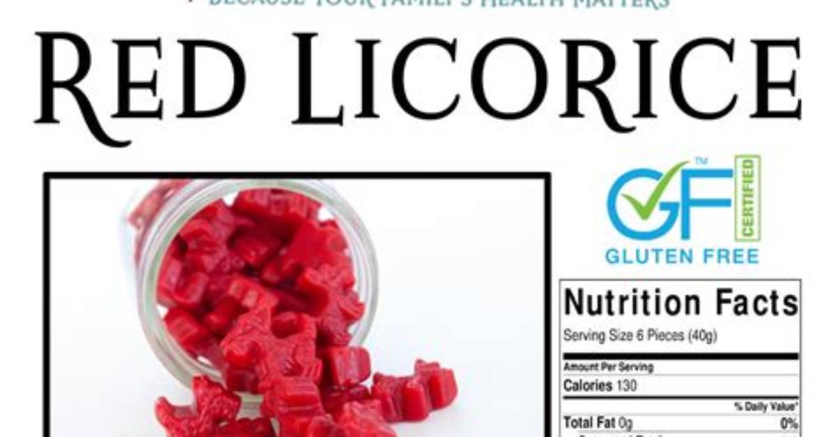 Is Red Licorice Gluten-Free?