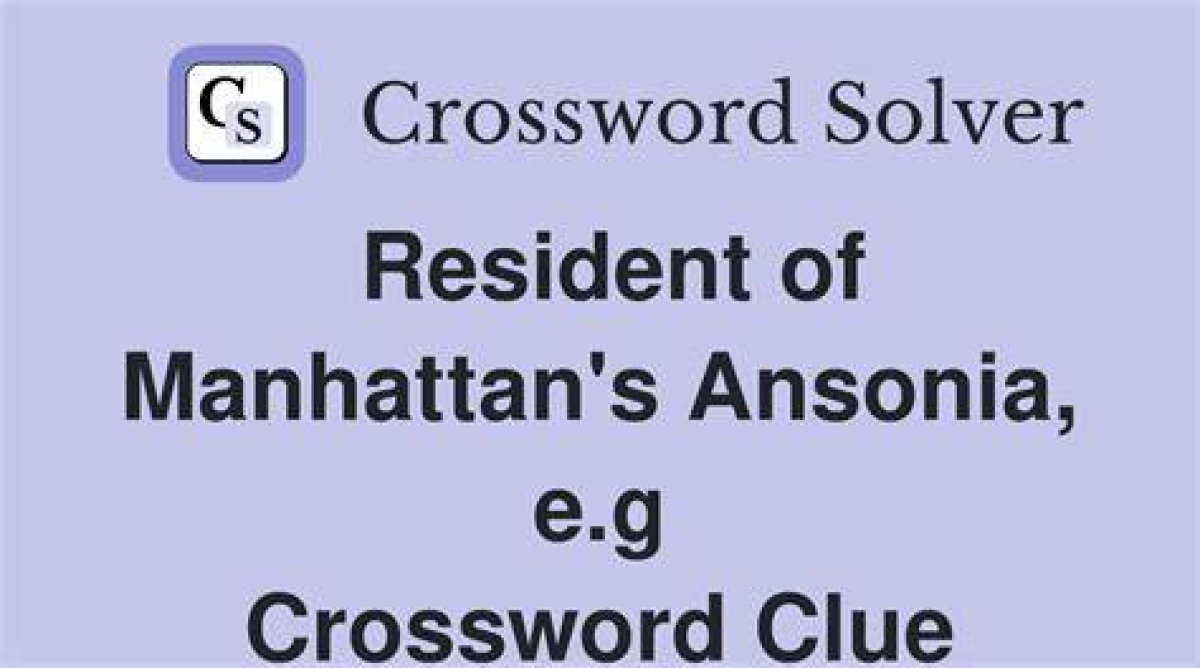Istanbul Resident, E. G Universal Crossword Clue