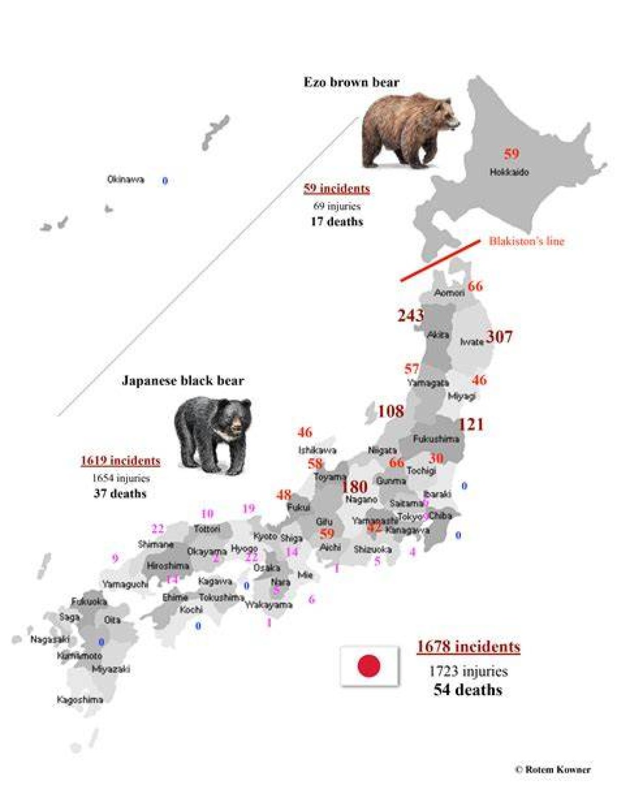 Japan’s Bears in ‘Bad Mood’ and Hungry as Attacks on Humans Surge