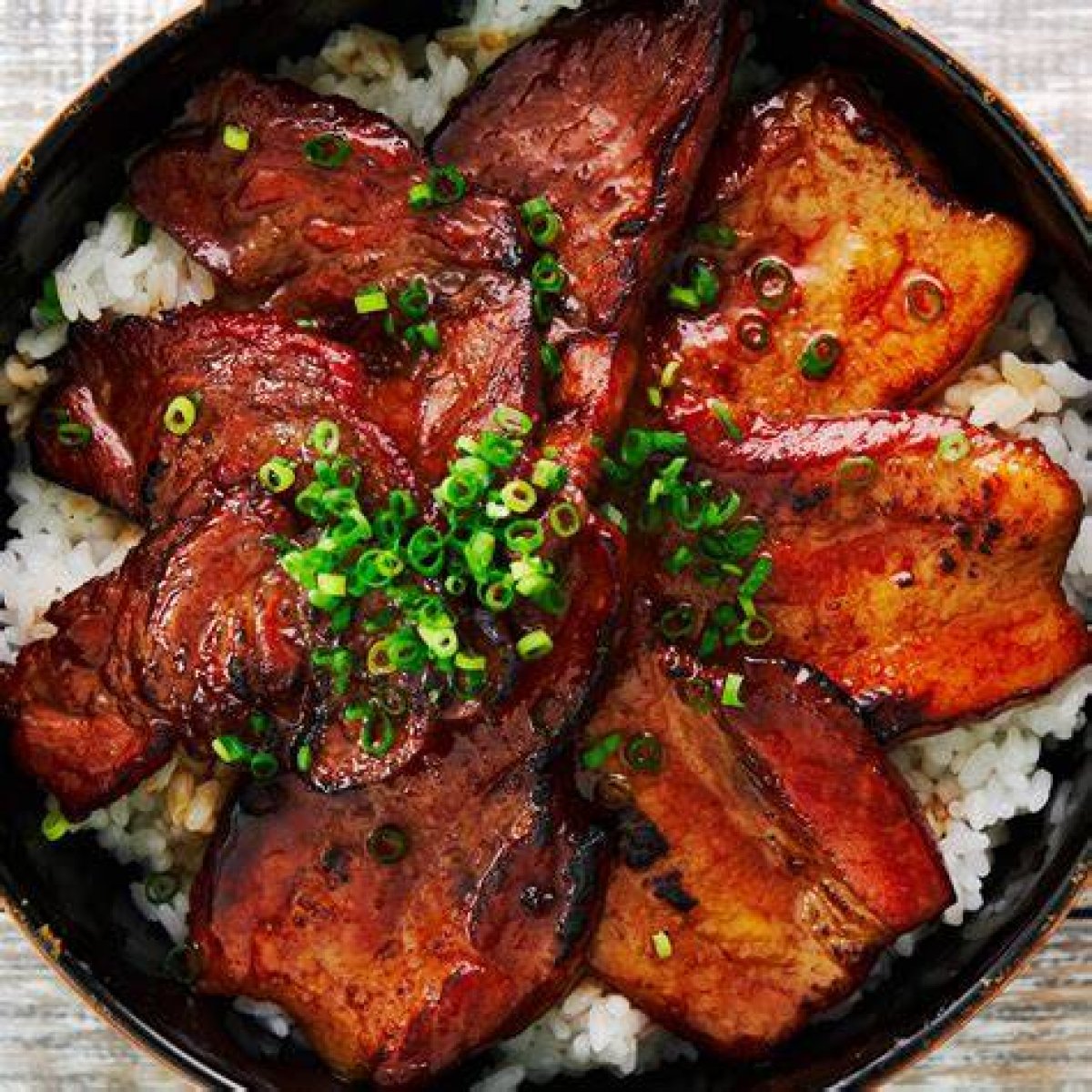 Japanese Pork and Rice Bowl (Butadon) - Recipe