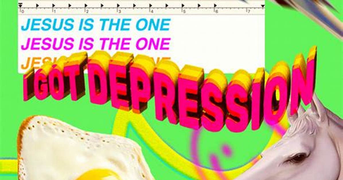 “Jesus Is the One (I Got Depression)” by Zack Fox & Kenny Beats