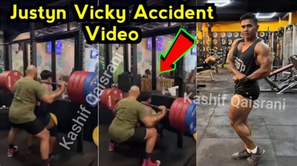 Justin Vicky Squat Video of Accident Goes Viral on Twitter as He Dies During 210Kg Weightlifting
