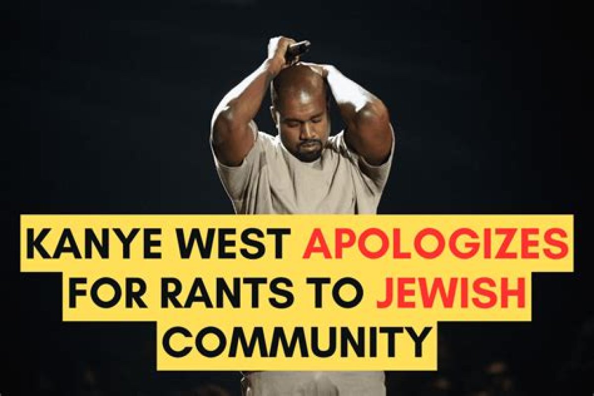 Kanye West Apologizes to Jewish Community in Hebrew for Past Antisemitic Comments