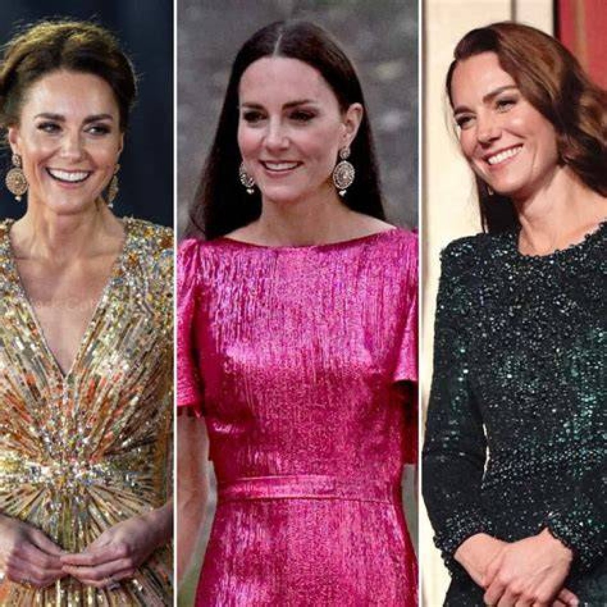 Kate Middleton’s 20 Best Evening Dresses, from the Regal Pink Gown She Wore for Queen Elizabeth’s Platinum Jubilee Caribbean Tour, to Her Jenny Packham Dress for No Time to Die’s Premiere