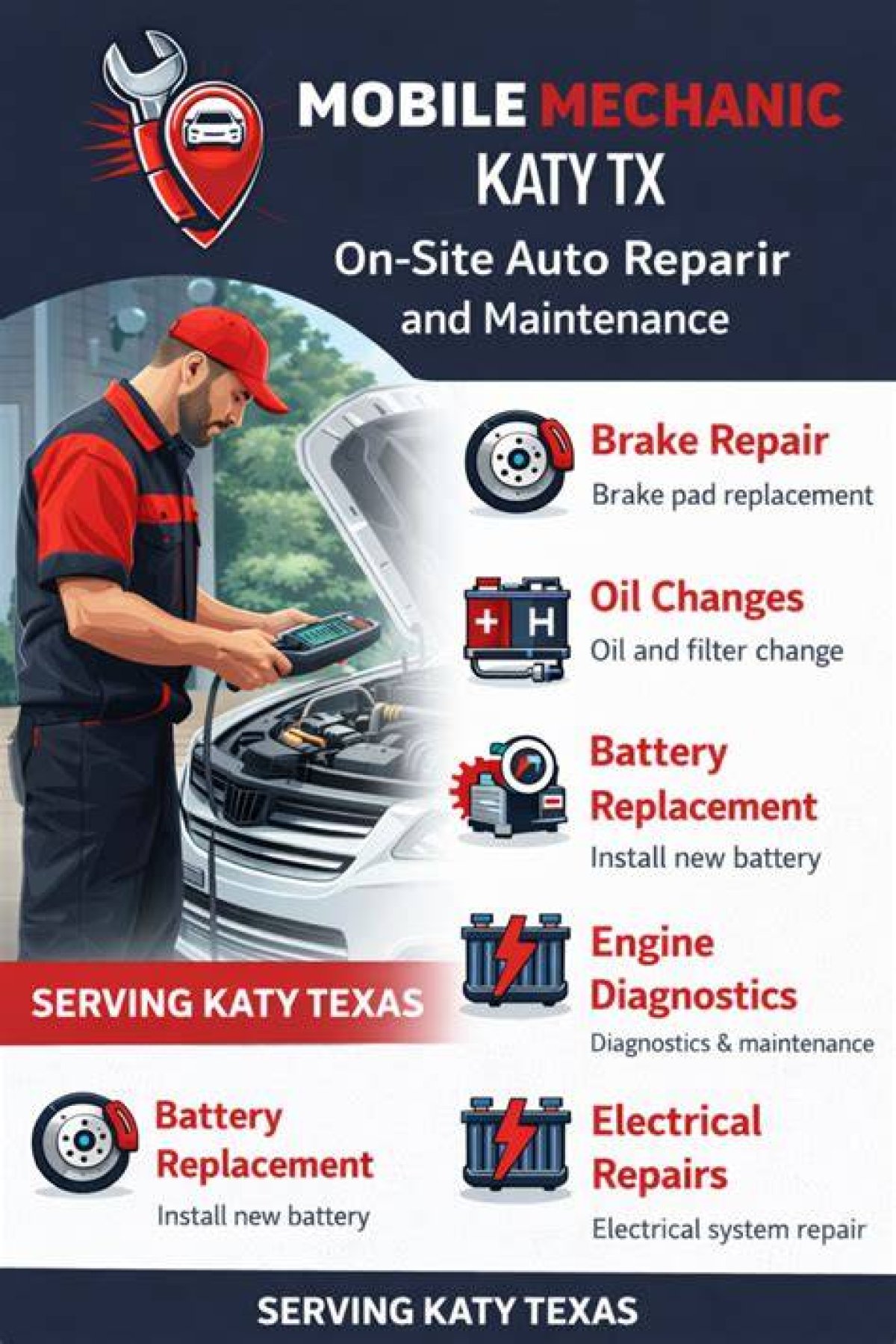 Katy Mobile Mechanic - Convenient Car Repair