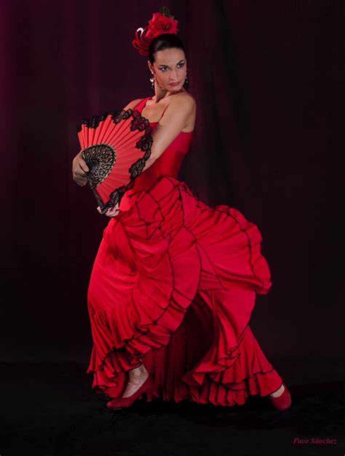 La Times Cheers for a Flamenco Dancer Crossword Clue Answers with 4 Letters