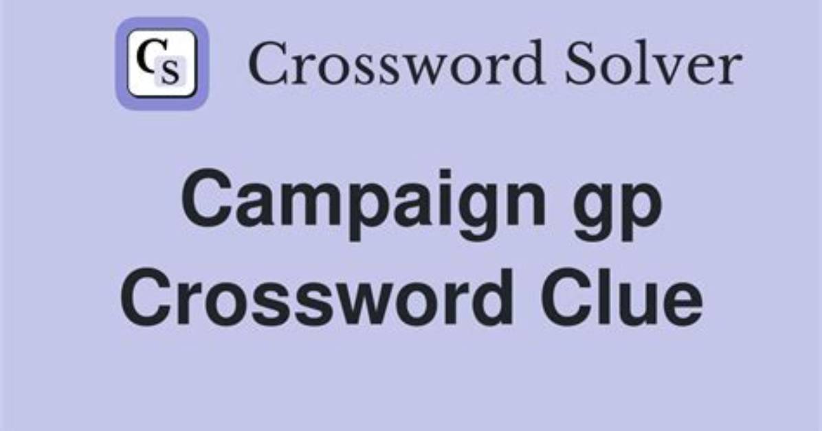 La Times Gp Crossword Clue Answers with 3 Letters