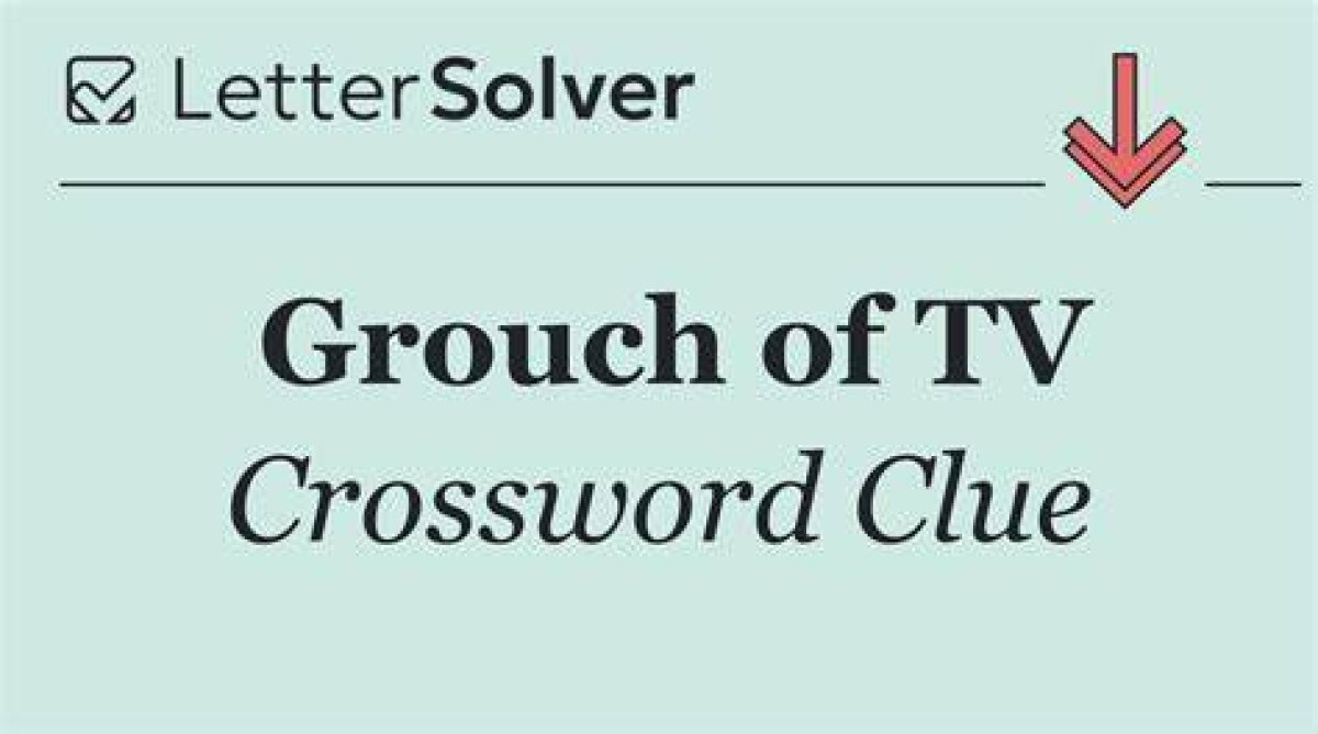 La Times Grouch on Tv Crossword Clue Answers with 5 Letters