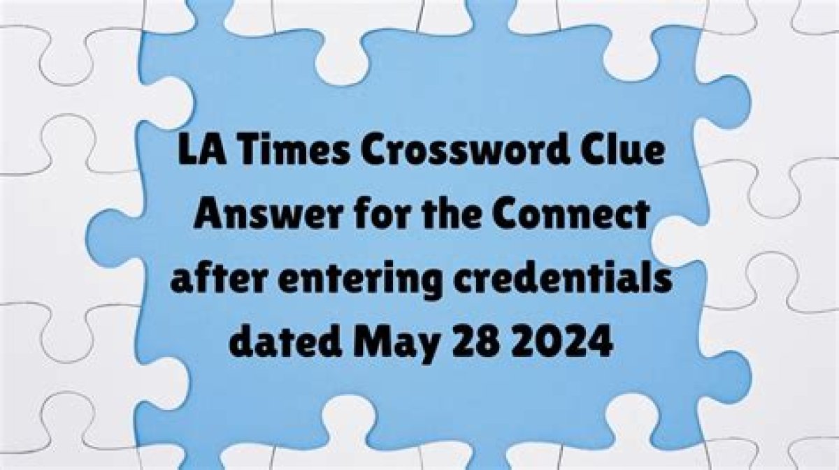 La Times Knew the Answer Crossword Clue Answers with 5 Letters